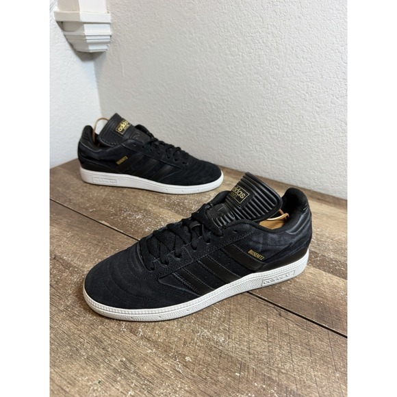 Adidas Busenitz Black/ Black/ White B22771 Men\'s Skate Shoe Size US 10